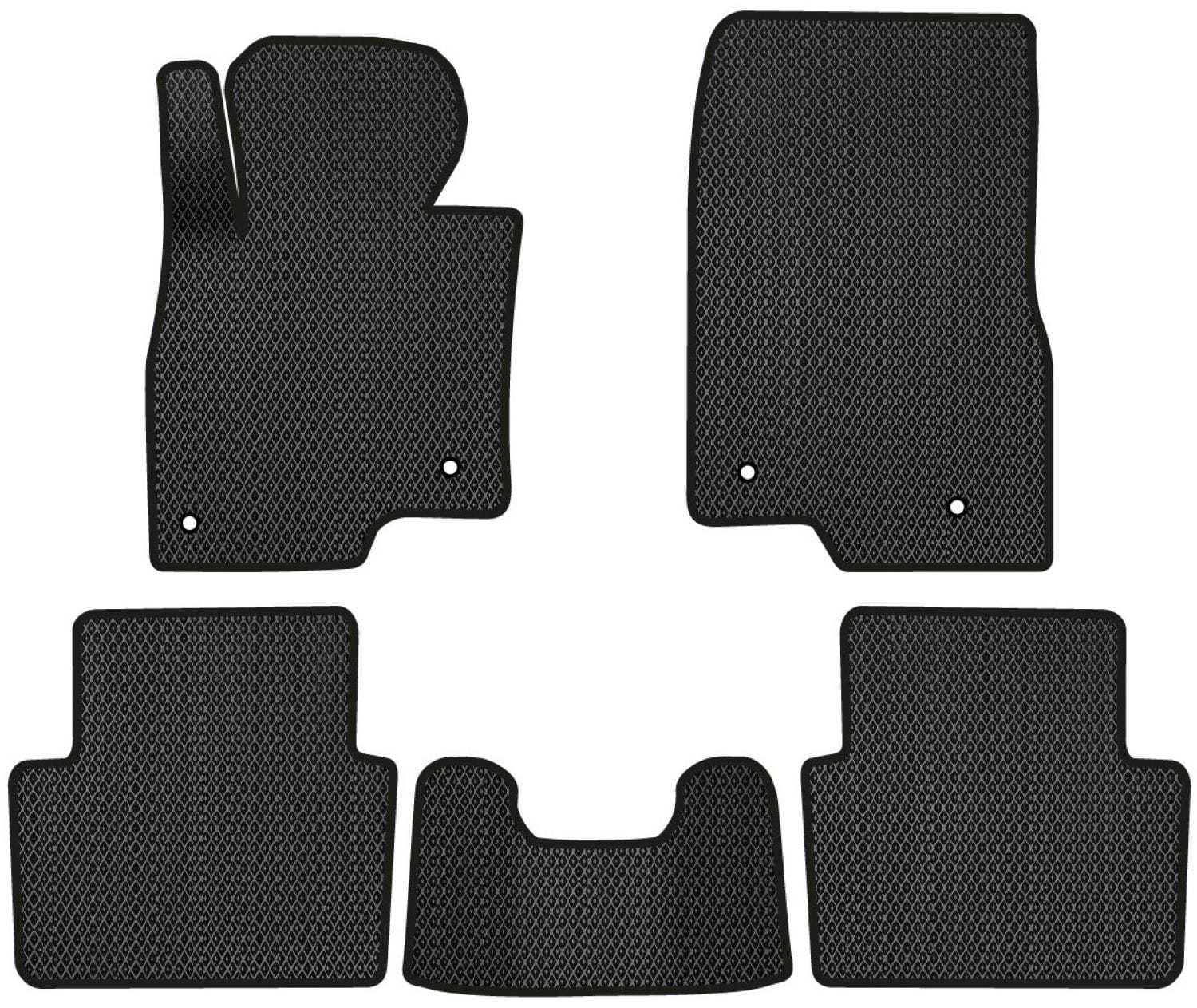 EVA коврики в салон авто EVAtech для 3 (BM) (open threshold) Mazda 2013-2019 3 поколение Sedan USA (MZ12771C5VL4RBB)