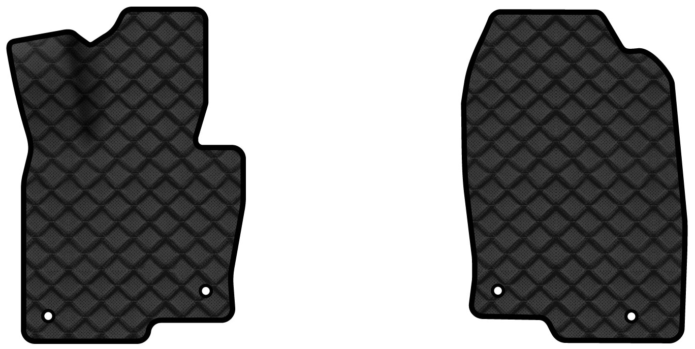 Коврики из экокожи в салон авто передние EVAtech для CX-5 (KF) Mazda 2016-2021 2 поколение SUV USA MZ1627AE2VL4BBB