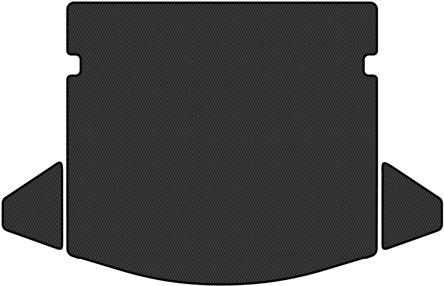 EVA коврик в багажник авто EVAtech для CX-5 (KF) Mazda 2016-2021 2 поколение SUV USA MZ1627BE3RBB