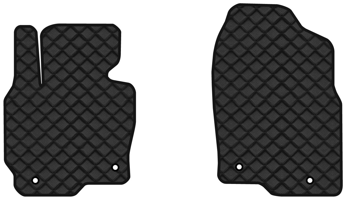 Килимки з екошкіри в салон авто передні EVAtech для CX-5 (KE) Mazda 2012-2017 1 поколение SUV USA MZ1953AV2VL4BBB