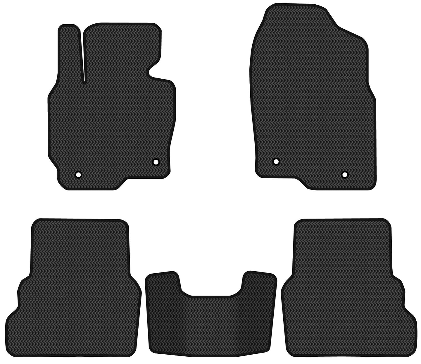 EVA коврики в салон авто EVAtech для CX-5 (KE) Mazda 2012-2017 1 поколение SUV USA MZ1953CV5VL4RBB