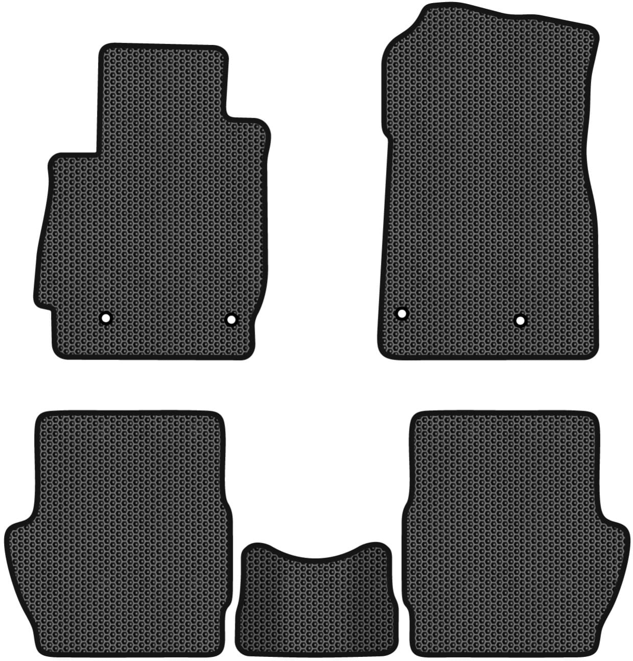 EVA коврики в салон авто EVAtech для 2 (DE) Mazda 2007-2014 2 поколение Htb EU (MZ21230CB5VL4SBB)