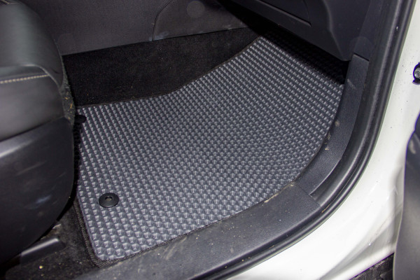 Фото - Коврики из экокожи в салон авто передние EVAtech для CX-30 Mazda 2019 1 поколение SUV USA MZ23682AD2VL4BBB