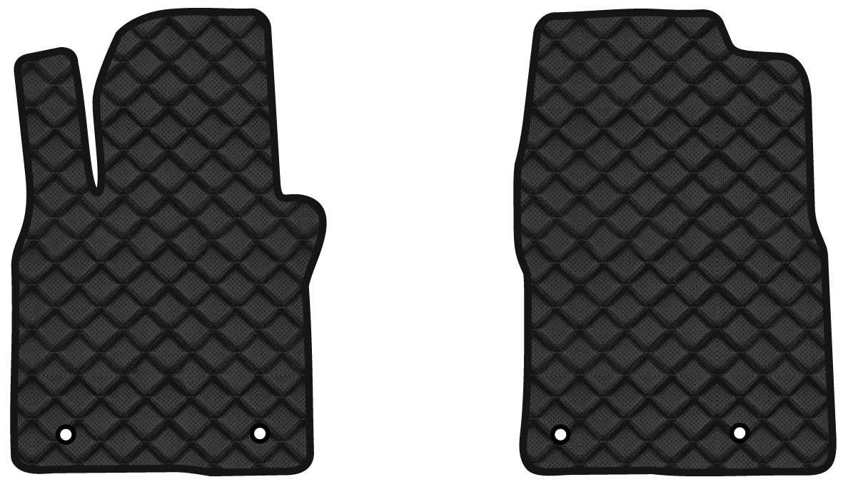 Коврики из экокожи в салон авто передние EVAtech для CX-30 Mazda 2019 1 поколение SUV USA MZ23682A2VL4BBB