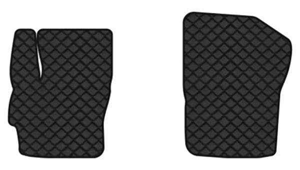 Килимки з екошкіри в салон авто передні EVAtech для 3 (BK) Mazda 2004-2009 1 поколение Htb EU MZ3134A2BBB