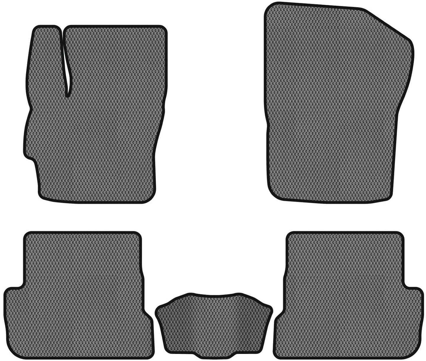 EVA килимки в салон авто EVAtech для 3 (BK) Mazda 2004-2009 1 покоління Htb EU (MZ3134C5RGB)