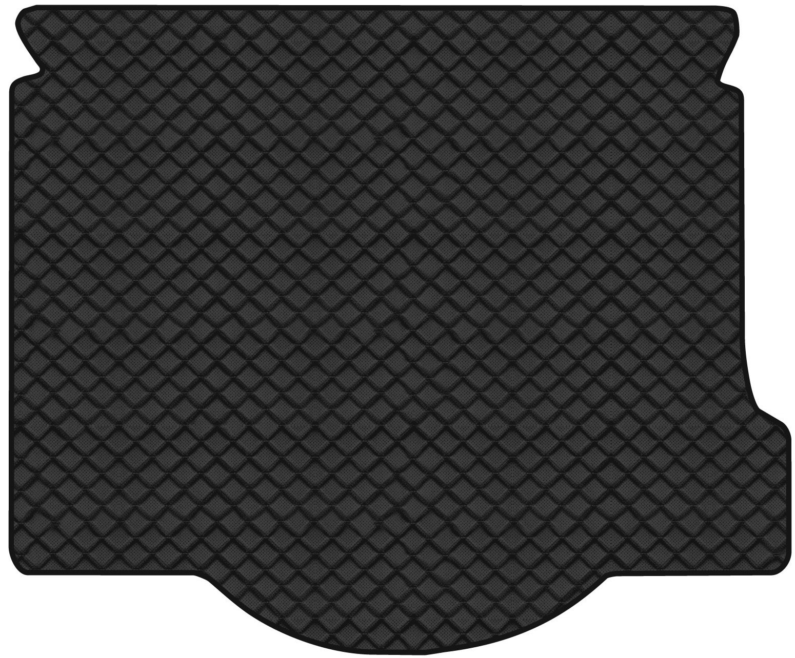 Килимок з екошкіри в багажник авто EVAtech ECO для 3 (BK) Mazda 2004-2009 1 покоління Sedan EU MZ3135B1BBB