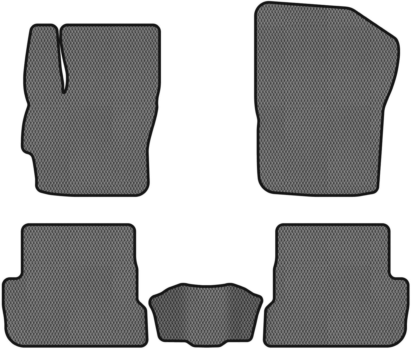 EVA коврики в салон авто EVAtech для 3 (BK) Mazda 2004-2009 1 поколение Sedan EU (MZ3135C5RGB)