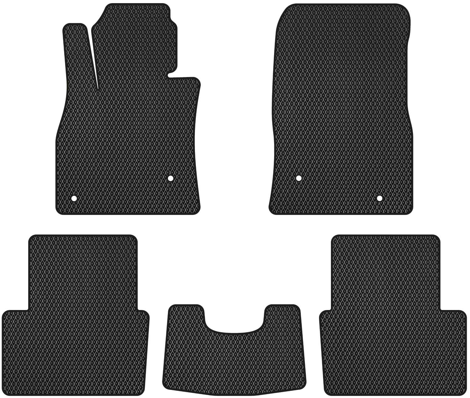 EVA коврики в салон авто EVAtech для 3 (BM) Mazda 2013-2019 3 поколение Sedan EU (MZ3137C5VL4RBB)