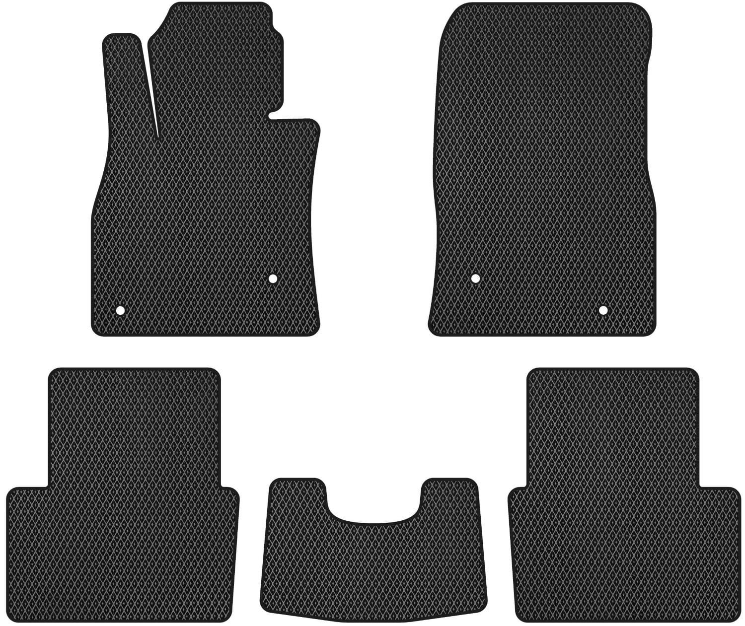 EVA коврики в салон авто EVAtech для 3 (BM) Mazda 2013-2019 3 поколение Sedan EU (MZ3137C5RBB)