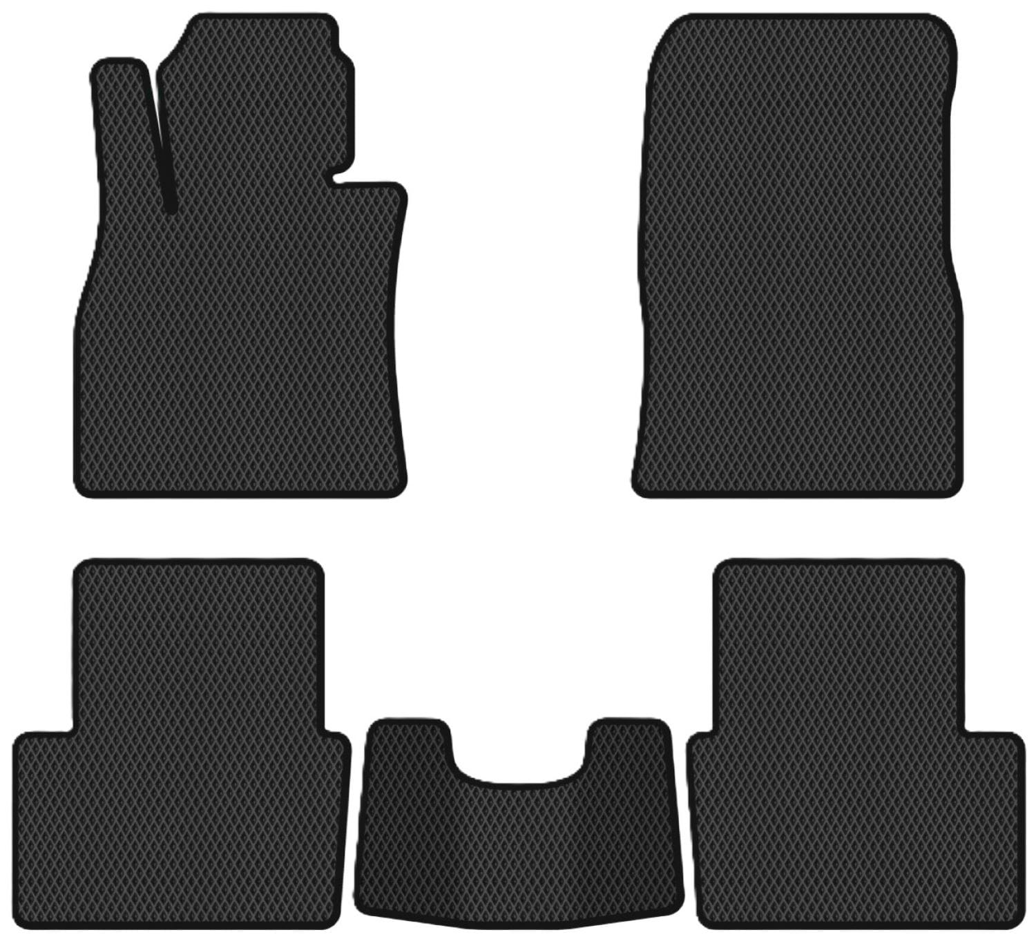 EVA коврики в салон авто EVAtech для 3 (BM) Mazda 2013-2019 3 поколение Sedan EU (MZ3139C5RBB)