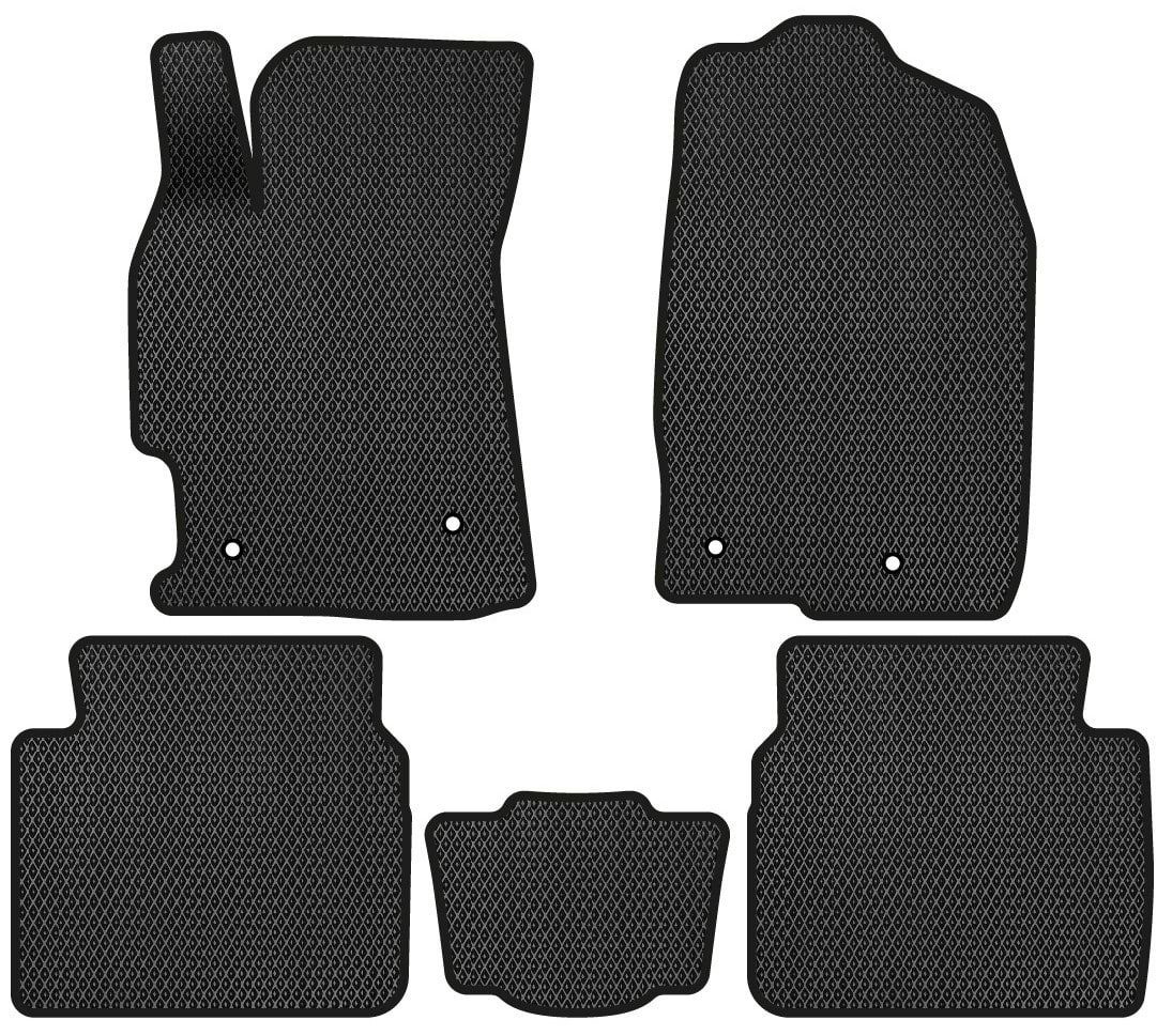 EVA коврики в салон авто EVAtech для 6 (GH) Mazda 2008-2012 2 поколение Liftback EU MZ3146CLB5VL4RBB