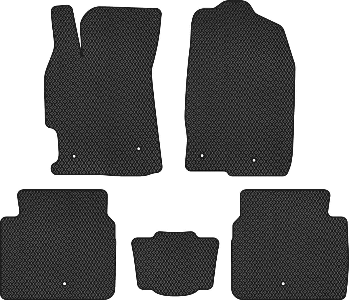 EVA коврики в салон авто EVAtech для 6 (GH) Mazda 2008-2012 2 поколение Combi EU MZ3147C5VL6RBB