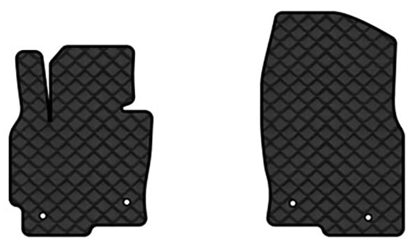 Килимки з екошкіри в салон авто передні EVAtech для CX-5 (KE) Mazda 2012-2017 1 поколение SUV EU MZ3149A2VL4BBB