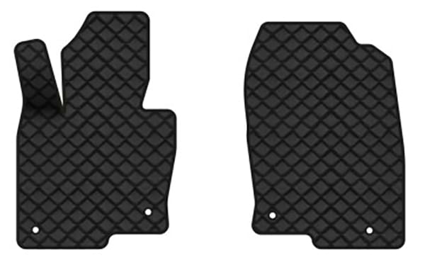 Килимки з екошкіри в салон авто передні EVAtech для CX-5 (KF) Mazda 2016-2021 2 поколение SUV EU MZ3150A2VL4BBB