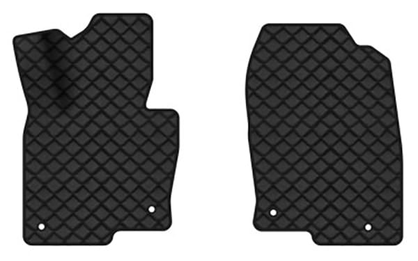 Фото - Килимки з екошкіри в салон авто передні EVAtech для CX-5 (KF) Mazda 2016-2021 2 поколение SUV EU MZ3150AD2VL4BBB