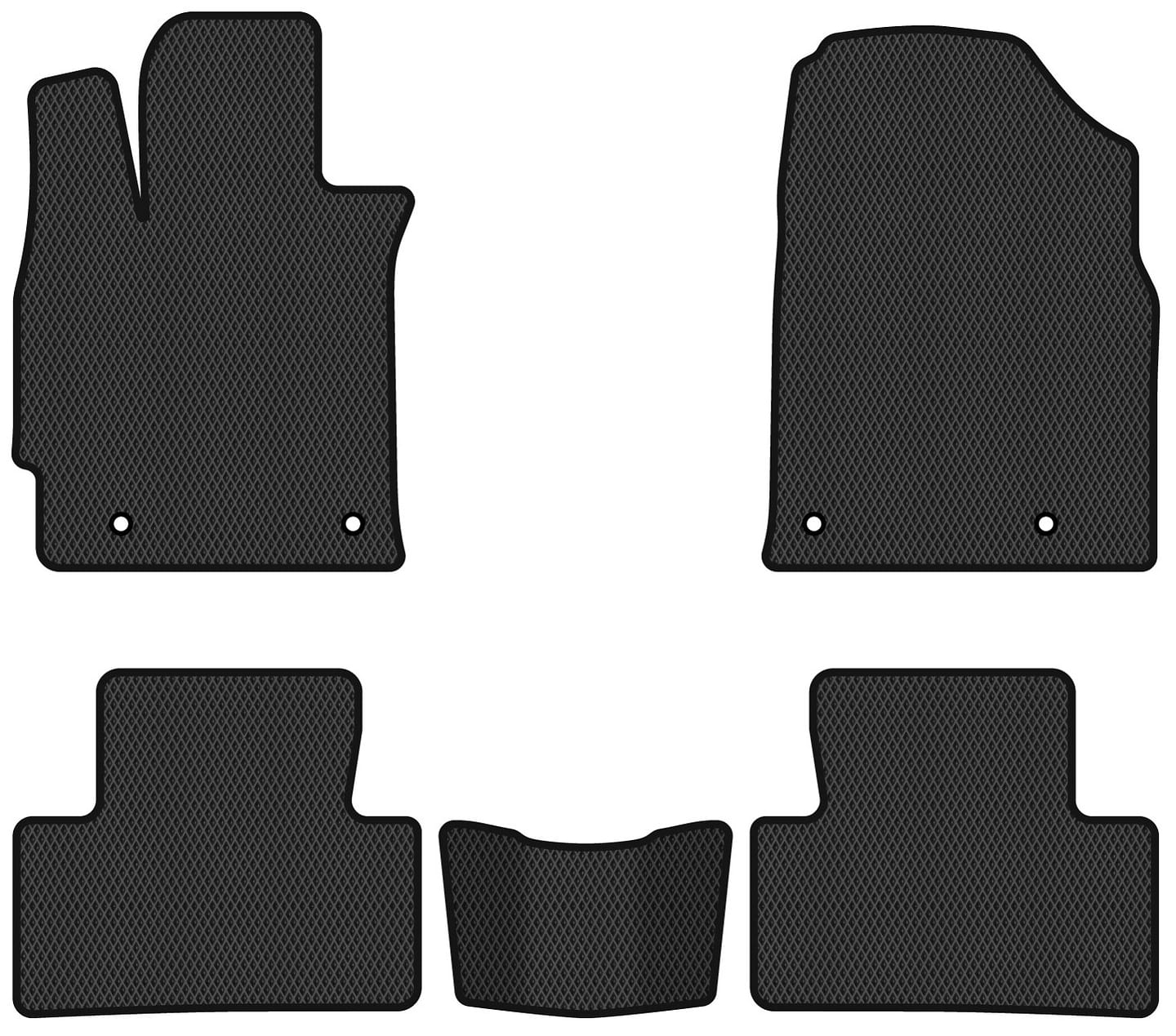 EVA коврики в салон авто EVAtech для CX-7 AT Mazda 2006-2012 1 поколение SUV EU MZ3151CV5RBB