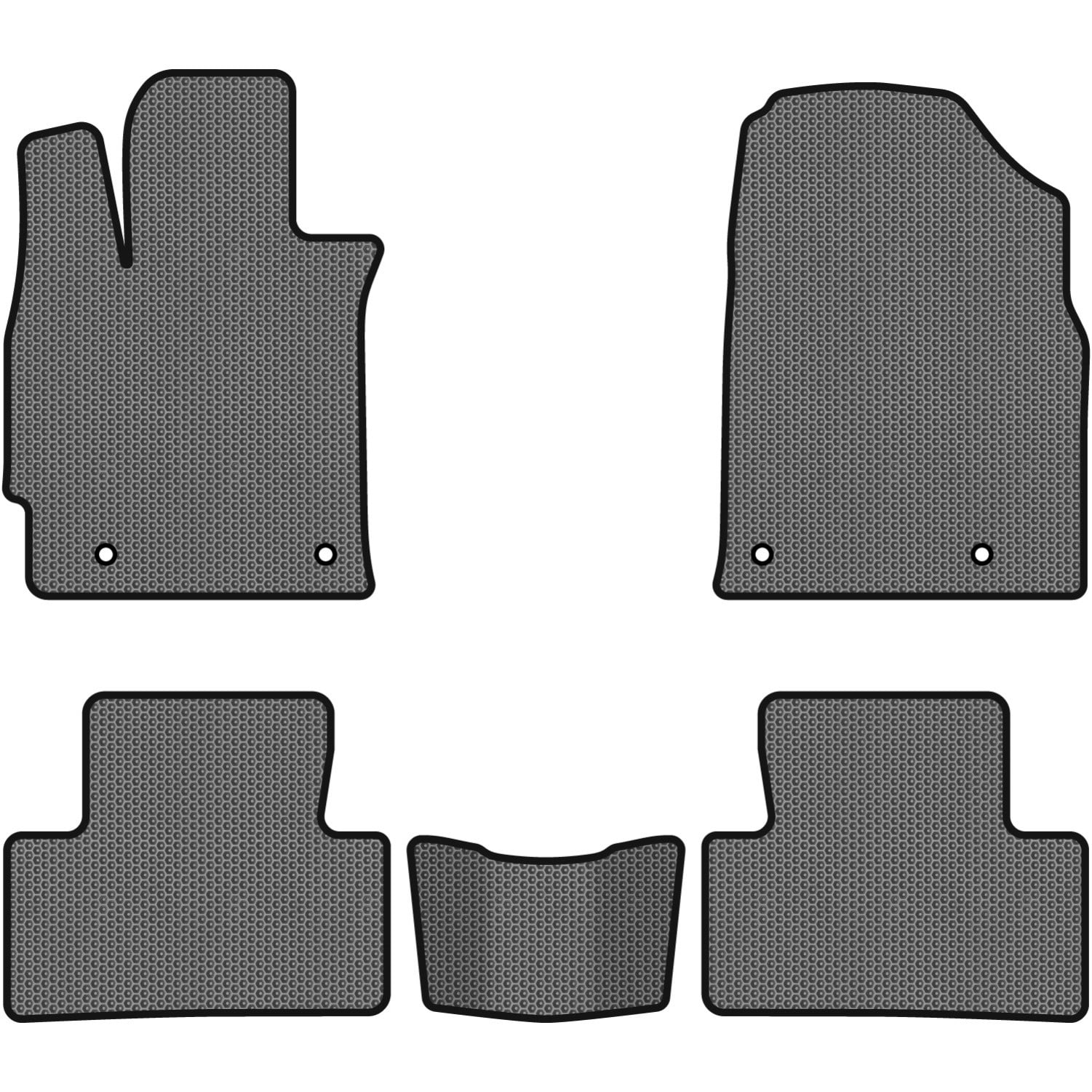 EVA коврики в салон авто EVAtech для CX-7 AT Mazda 2006-2012 1 поколение SUV EU MZ3151CV5VL4SGB