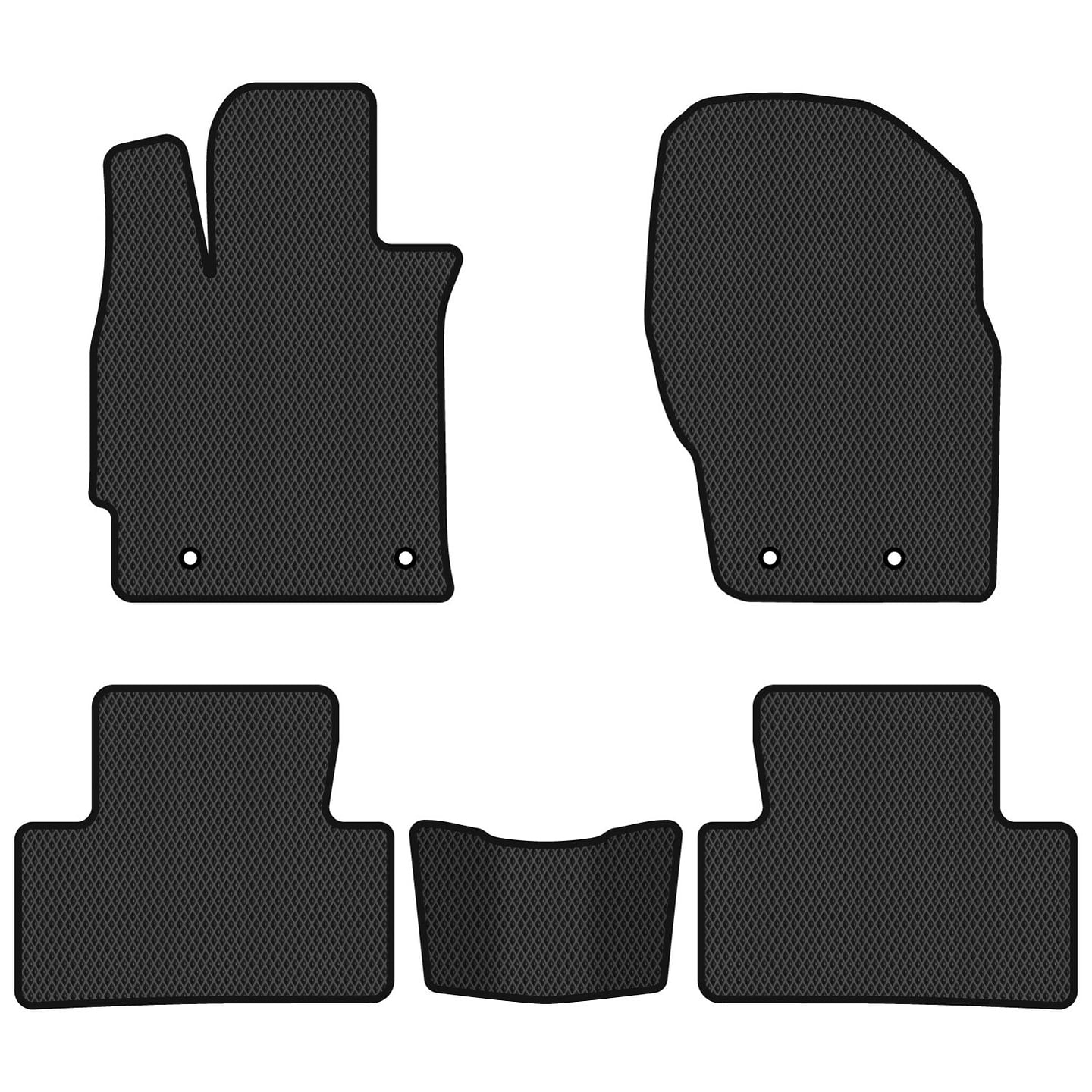 EVA коврики в салон авто EVAtech для CX-7 MT Mazda 2006-2012 1 поколение SUV EU MZ32185C5VL4RBB