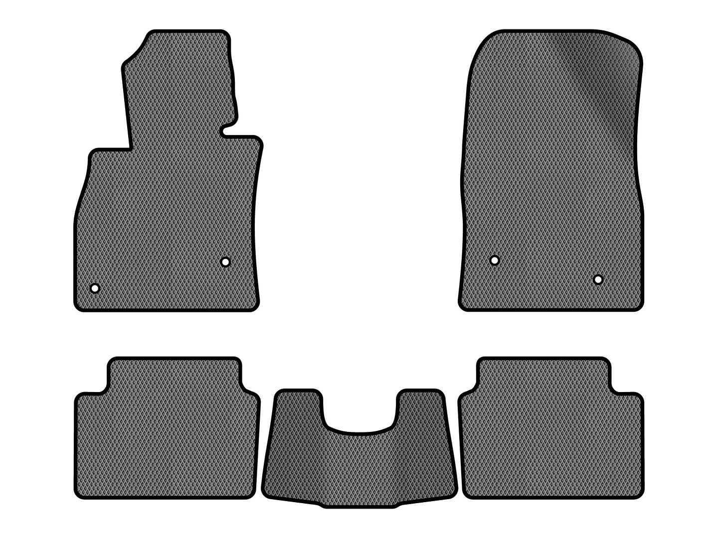 EVA коврики в салон авто EVAtech для 6 (GJ) Mazda 2012 3 поколение Combi EU MZ32627CBC5VL4RGB