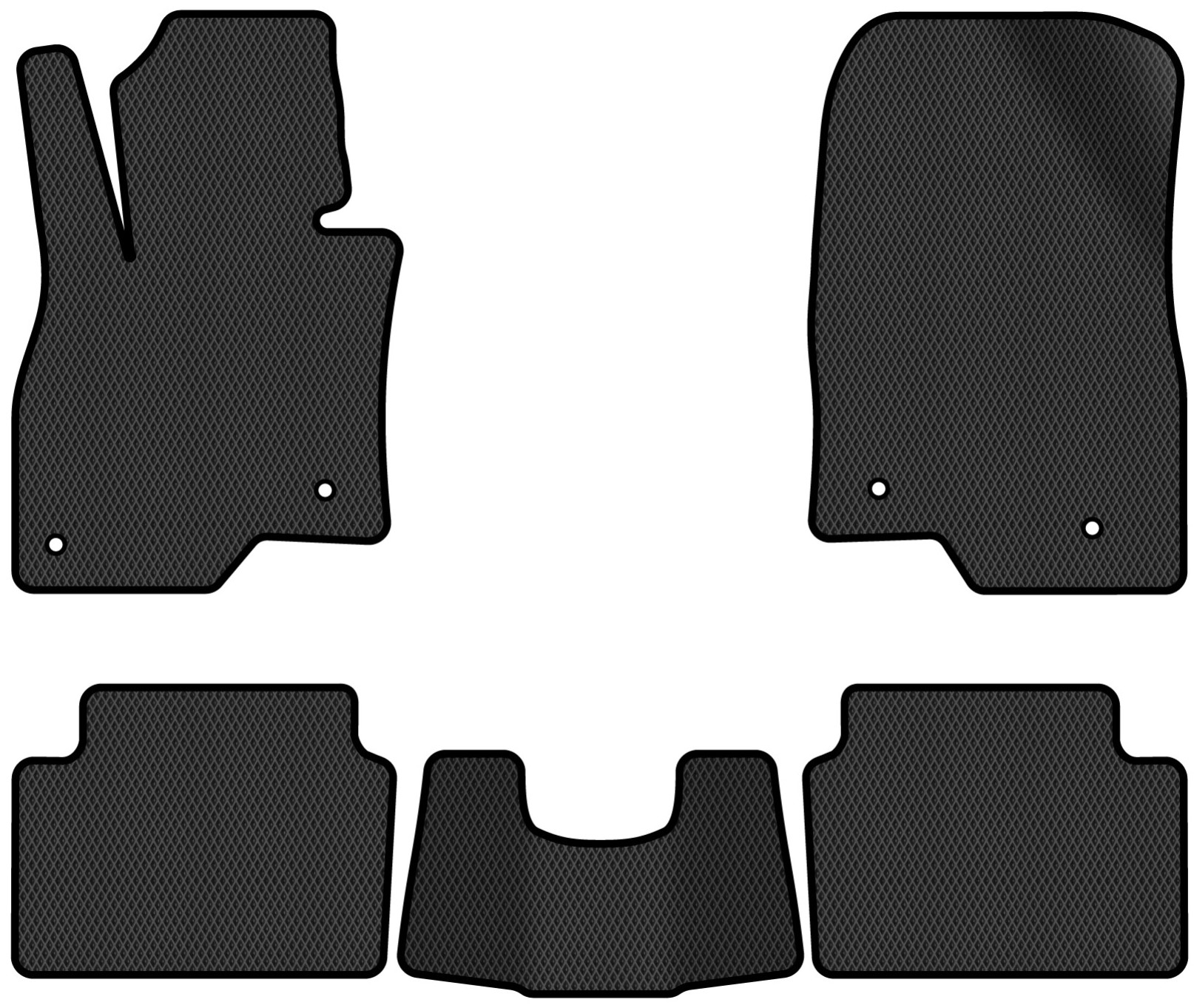 EVA коврики в салон авто EVAtech для 6 (GJ) Mazda 2012 3 поколение Combi EU MZ32627COO5VL4RBB