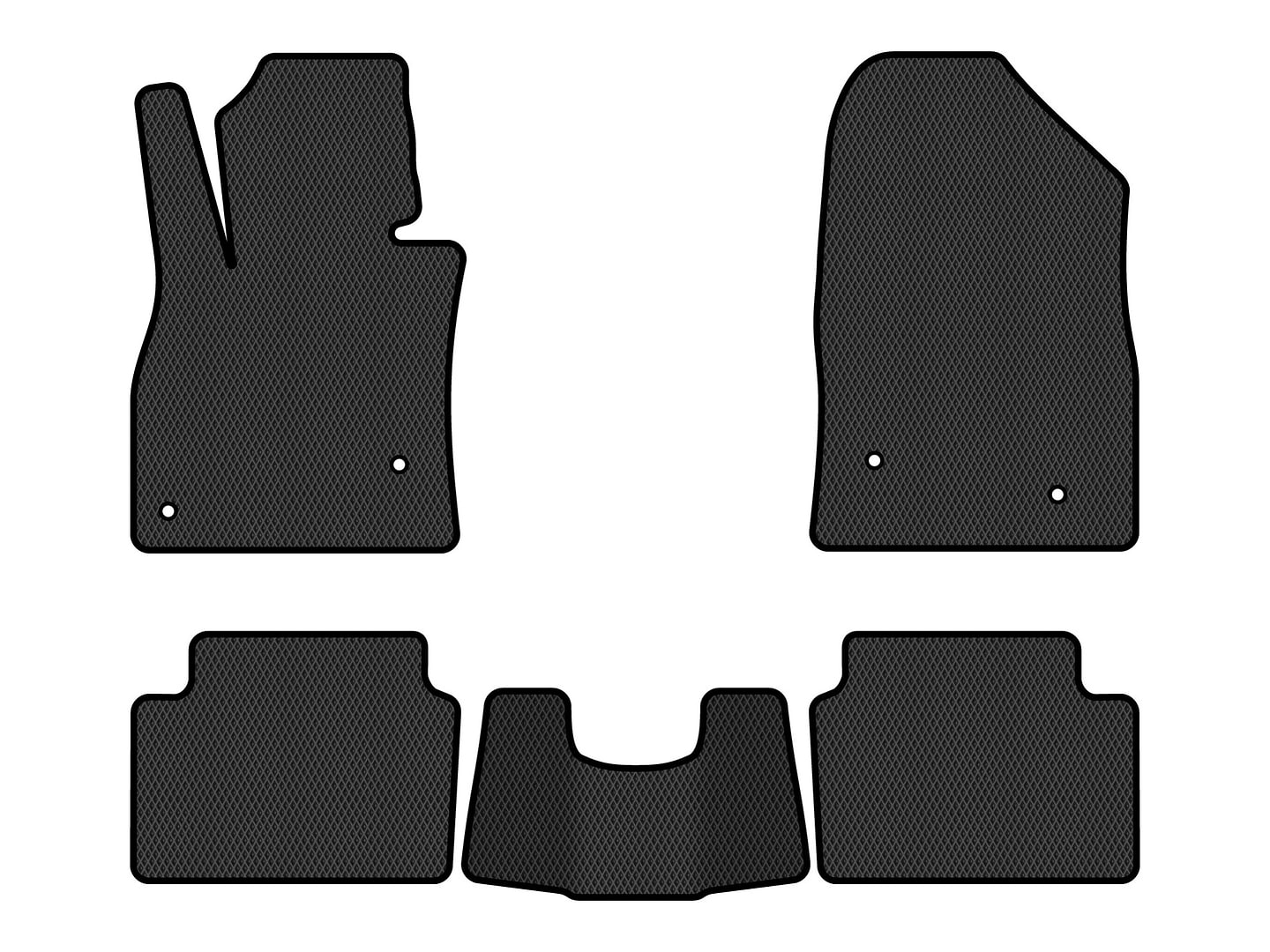 EVA коврики в салон авто EVAtech для 6 (GJ) Mazda 2012 3 поколение Combi EU MZ32627CVC5VL4RBB