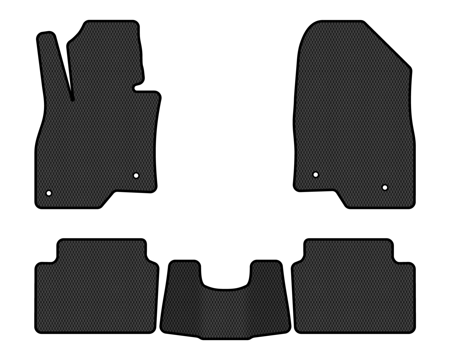 EVA коврики в салон авто EVAtech для 6 (GJ) Mazda 2012 3 поколение Combi EU MZ32627CVO5VL4RBB