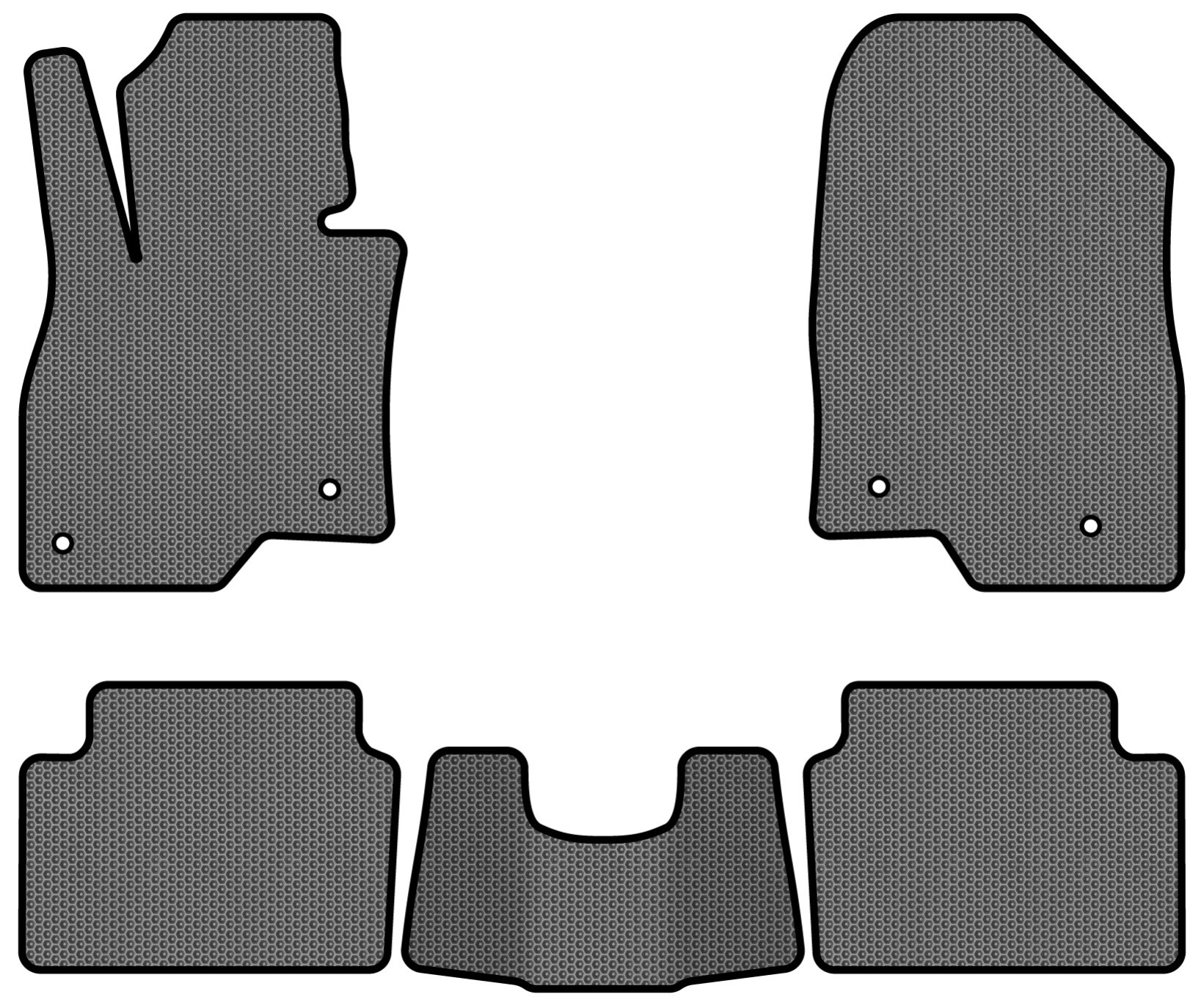 EVA коврики в салон авто EVAtech для 6 (GJ) Mazda 2012 3 поколение Combi EU MZ32627CVO5VL4SGB