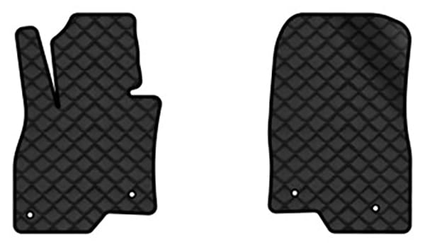 Коврики из экокожи в салон авто передние EVAtech для 6 (GJ) Mazda 2012 3 поколение Combi USA MZ32628ALO2VL4BBB