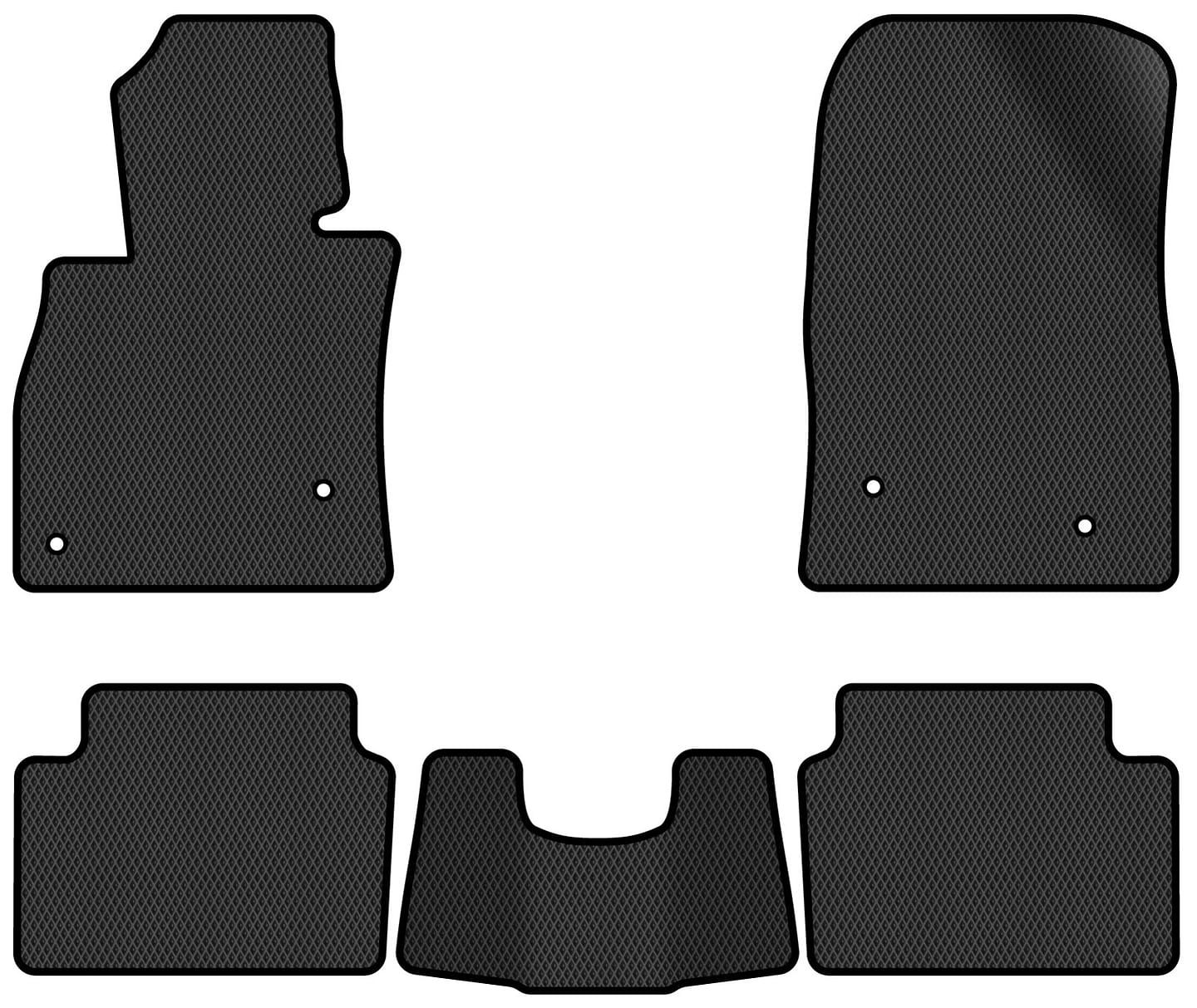 EVA коврики в салон авто EVAtech для 6 (GJ) Mazda 2012 3 поколение Combi USA MZ32628CBC5VL4RBB