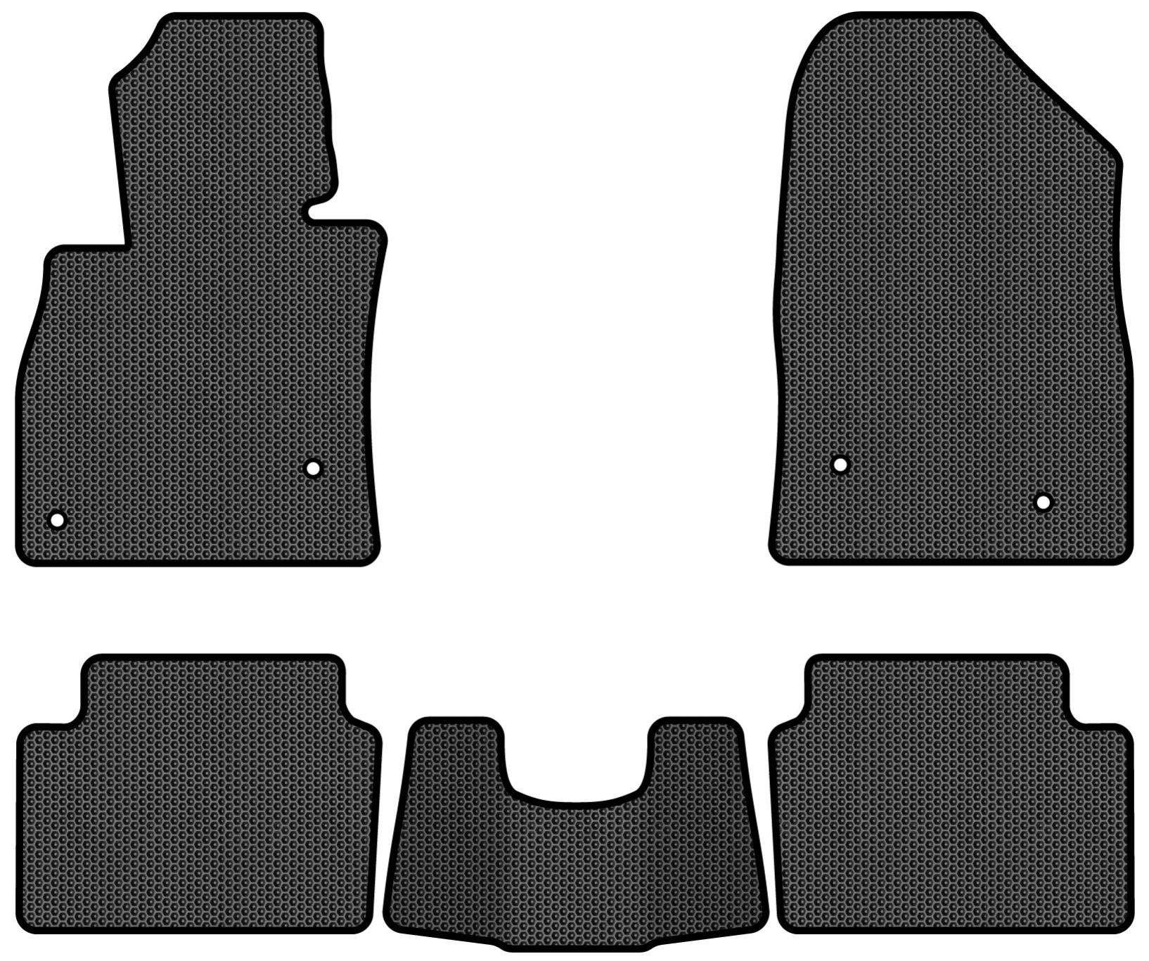 EVA коврики в салон авто EVAtech для 6 (GJ) Mazda 2012 3 поколение Combi USA MZ32628CGC5VL4SBB