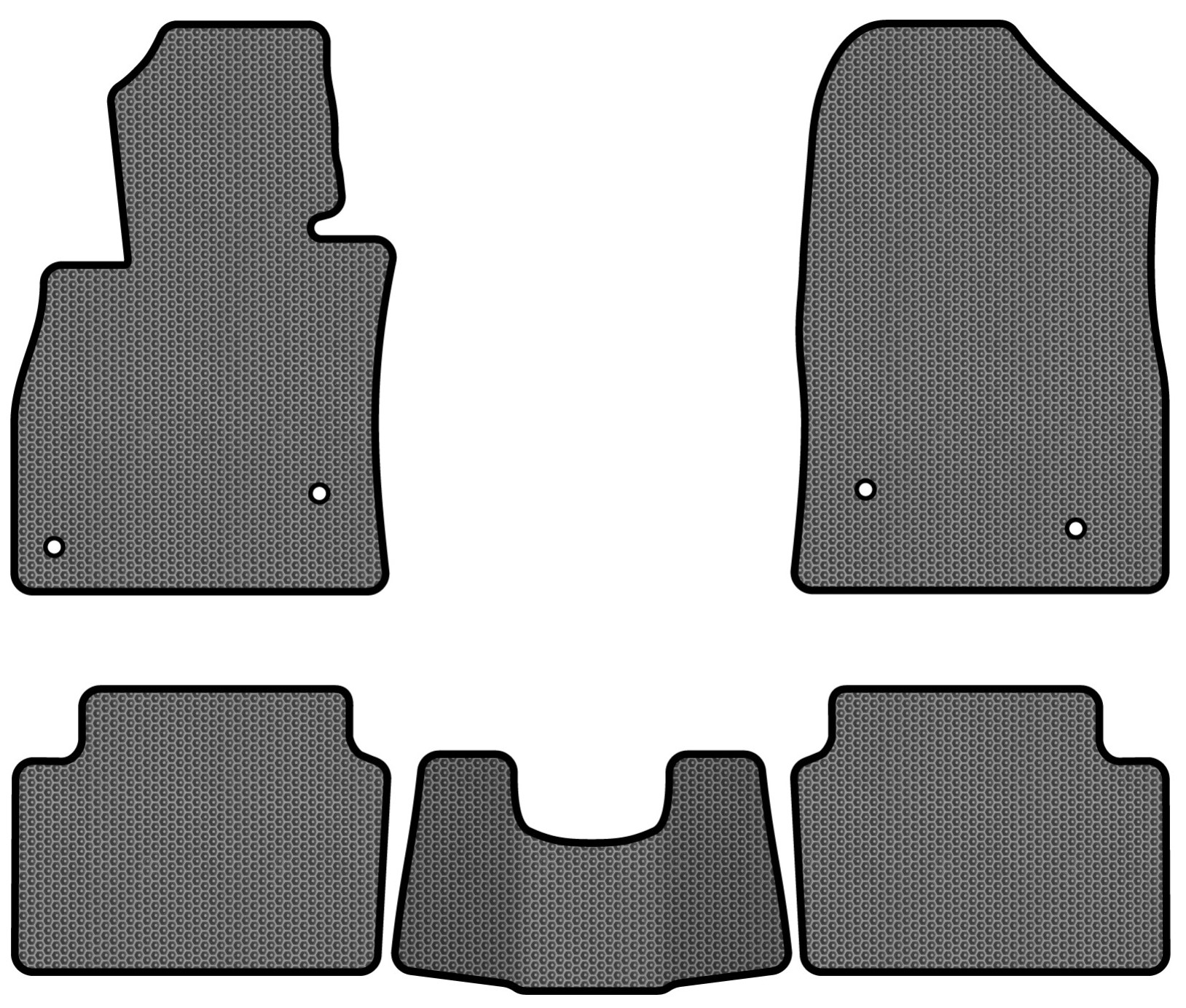 EVA коврики в салон авто EVAtech для 6 (GJ) Mazda 2012 3 поколение Combi USA MZ32628CGC5VL4SGB