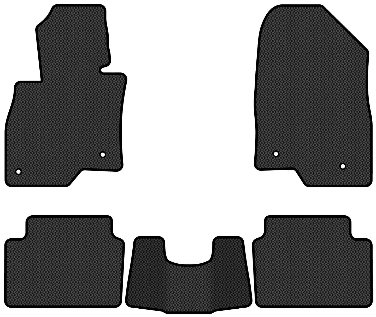 EVA коврики в салон авто EVAtech для 6 (GJ) Mazda 2012 3 поколение Combi USA MZ32628CGO5VL4RBB