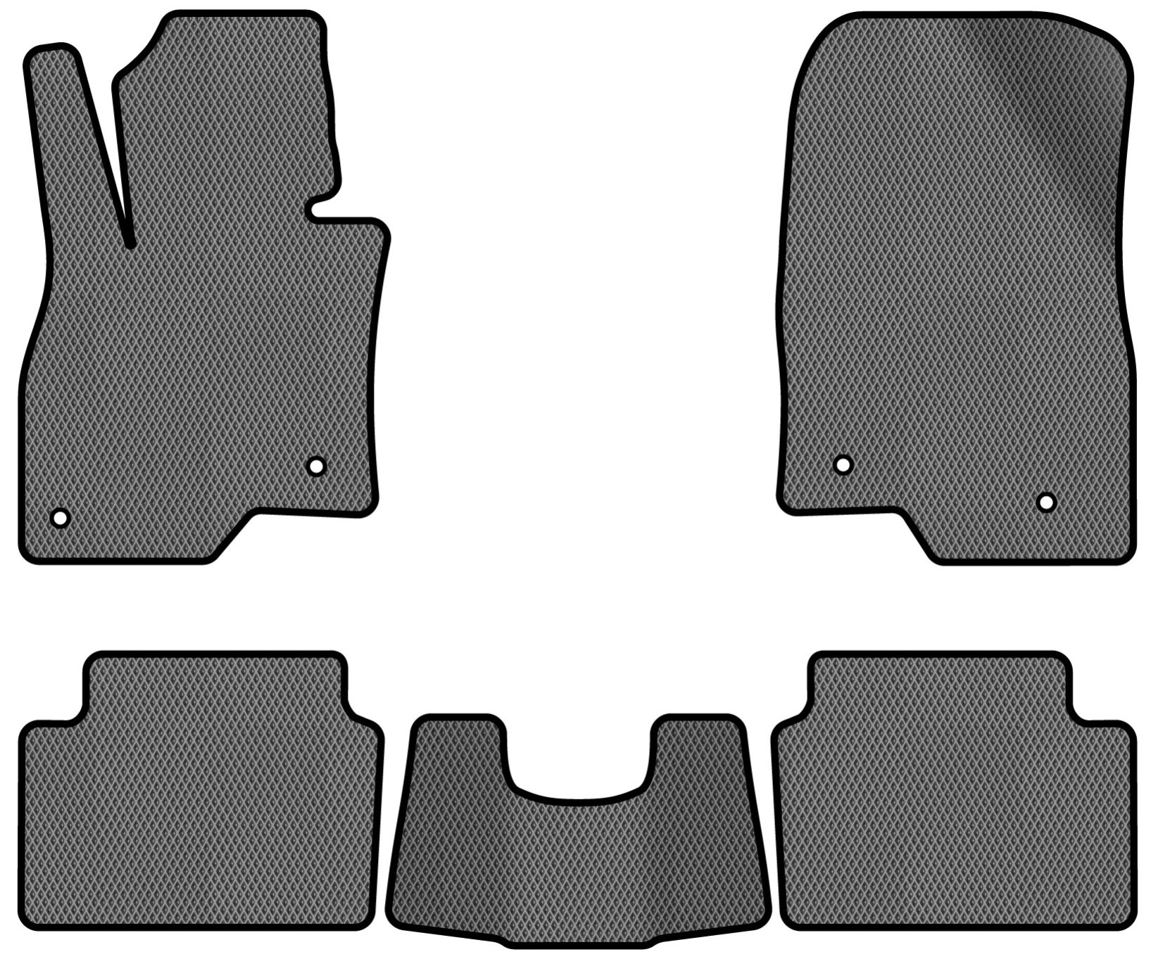 EVA коврики в салон авто EVAtech для 6 (GJ) Mazda 2012 3 поколениеCombi USA MZ32628COO5VL4RGB
