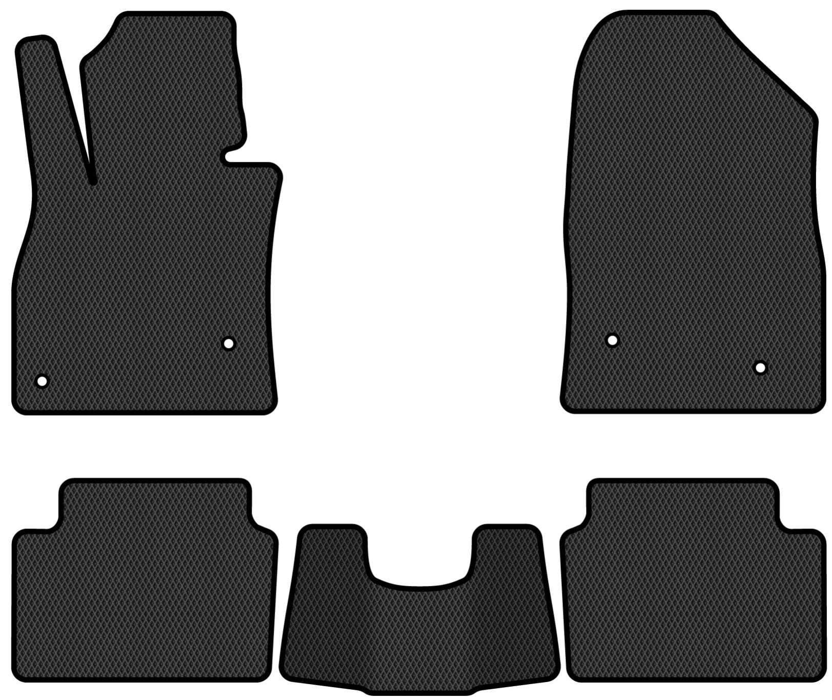 EVA коврики в салон авто EVAtech для 6 (GJ) Mazda 2012 3 поколение Combi USA MZ32628CVC5VL4RBB