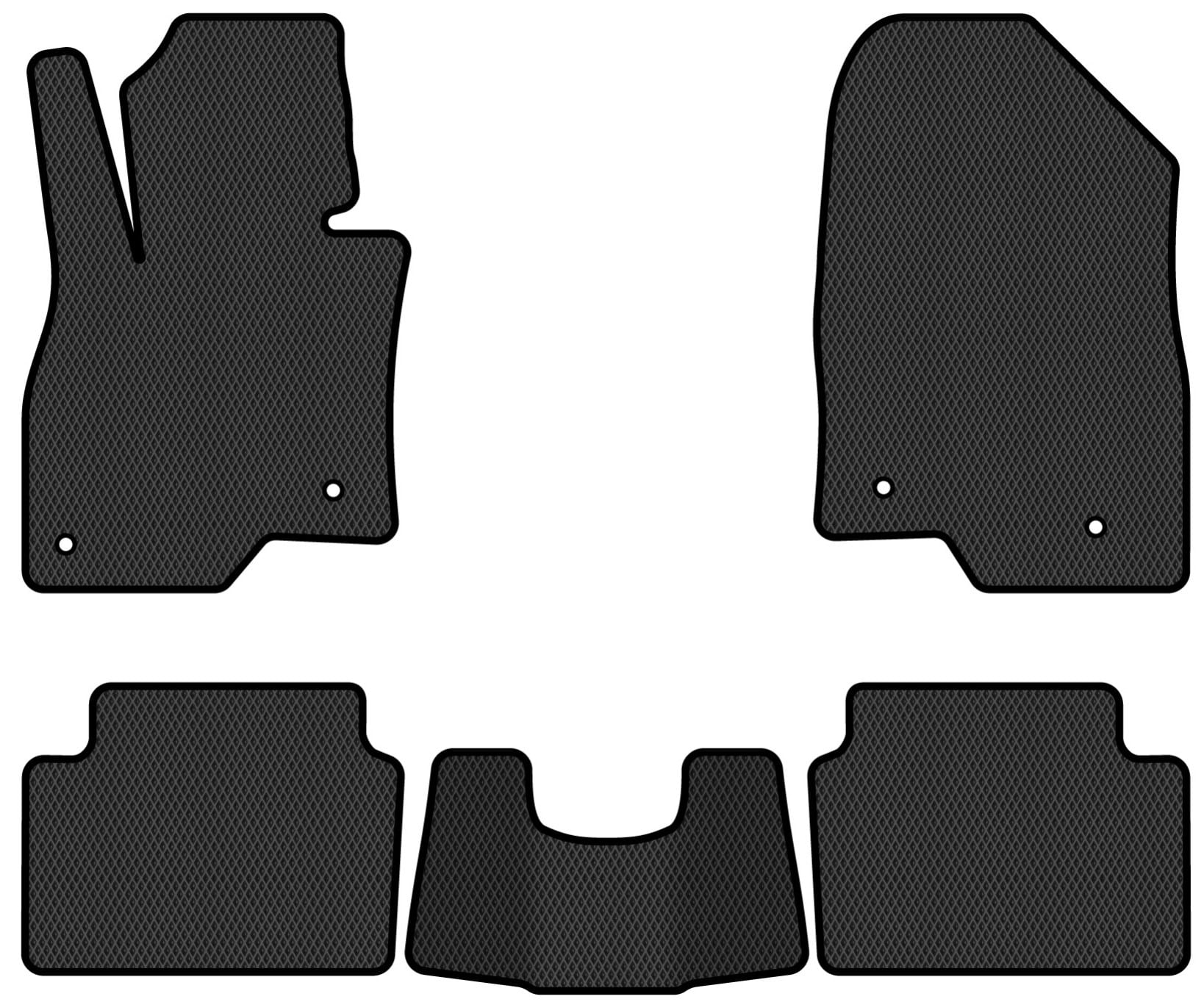 EVA коврики в салон авто EVAtech для 6 (GJ) Mazda 2012 3 поколение Combi USA MZ32628CVO5VL4RBB