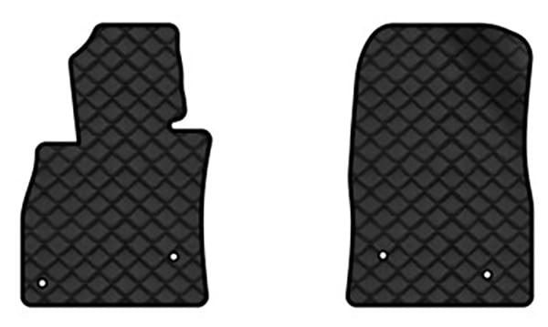 Коврики из экокожи в салон авто передние EVAtech для 6 (GJ) Mazda 2012 3 поколение Sedan EU MZ32629ABC2VL4BBB