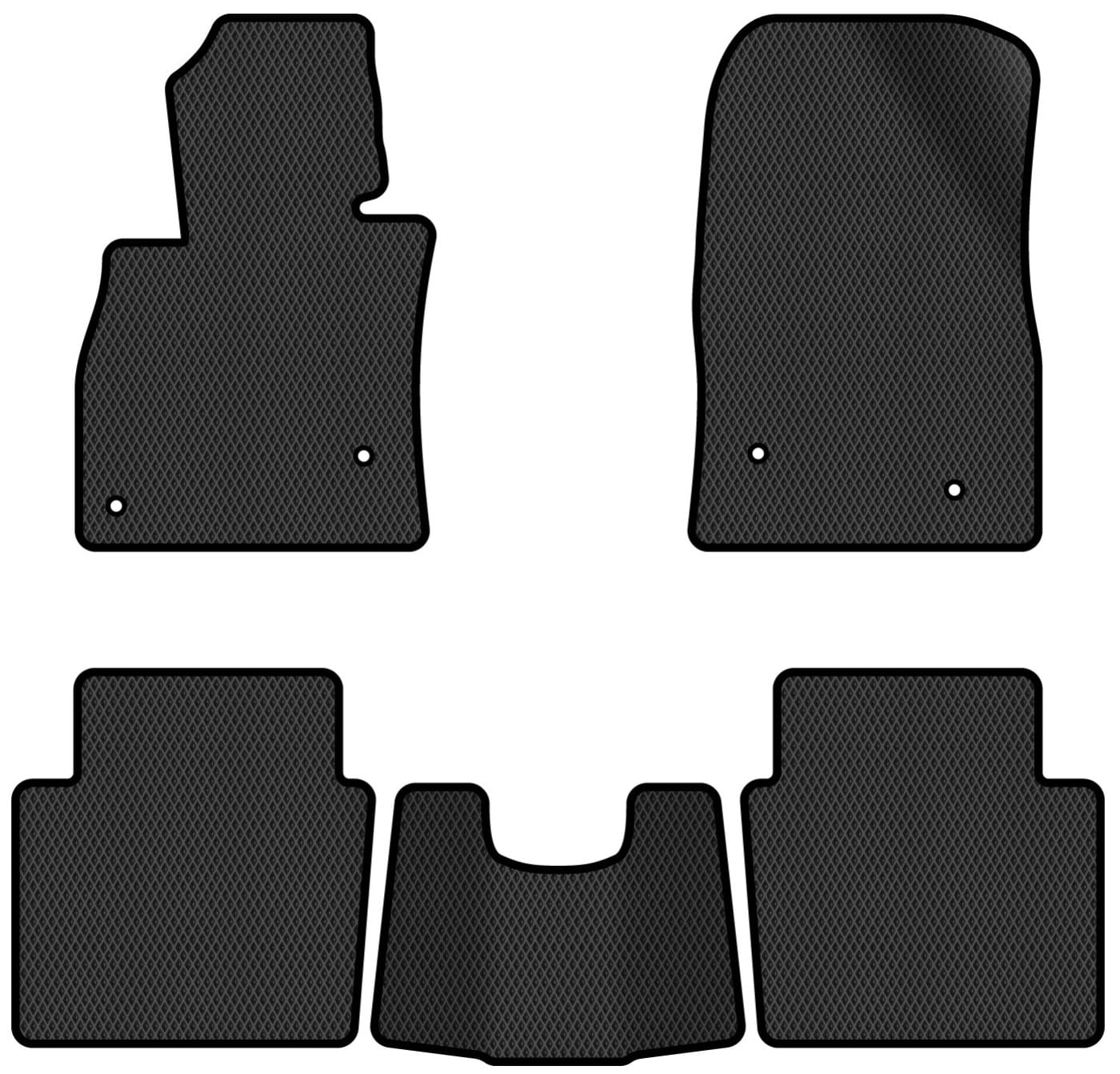 EVA коврики в салон авто EVAtech для 6 (GJ) Mazda 2012 3 поколение Sedan EU MZ32629CBC5VL4RBB