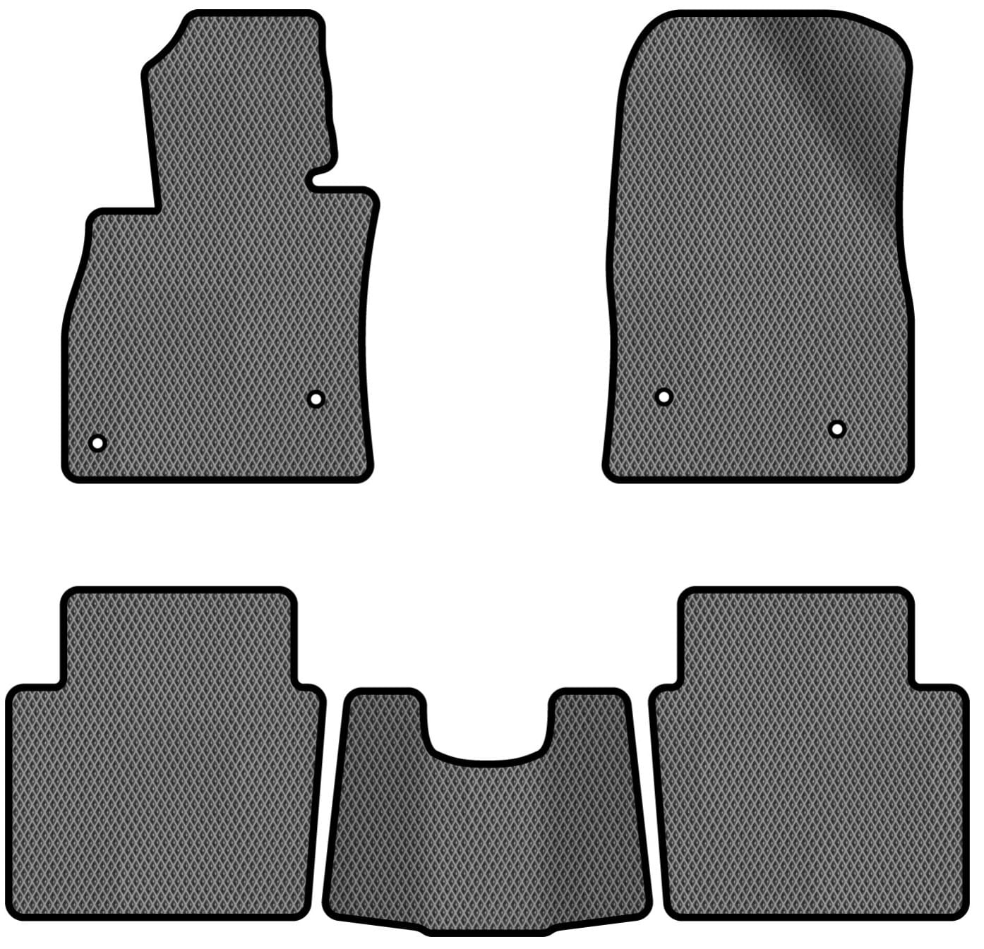 EVA килимки в салон авто EVAtech для 6 (GJ) Mazda 2012 3 покоління Sedan EU MZ32629CBC5VL4RGB