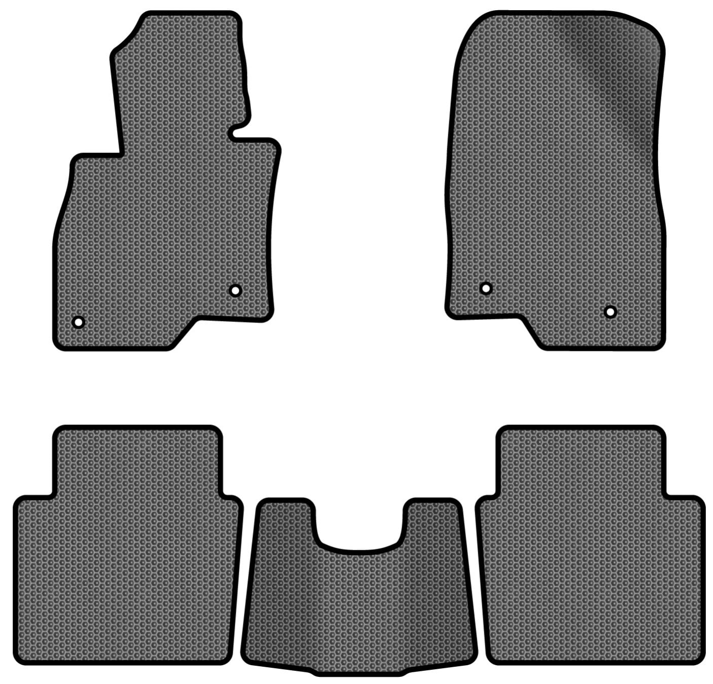 EVA коврики в салон авто EVAtech для 6 (GJ) Mazda 2012 3 поколение Sedan EU MZ32629CBO5VL4SGB