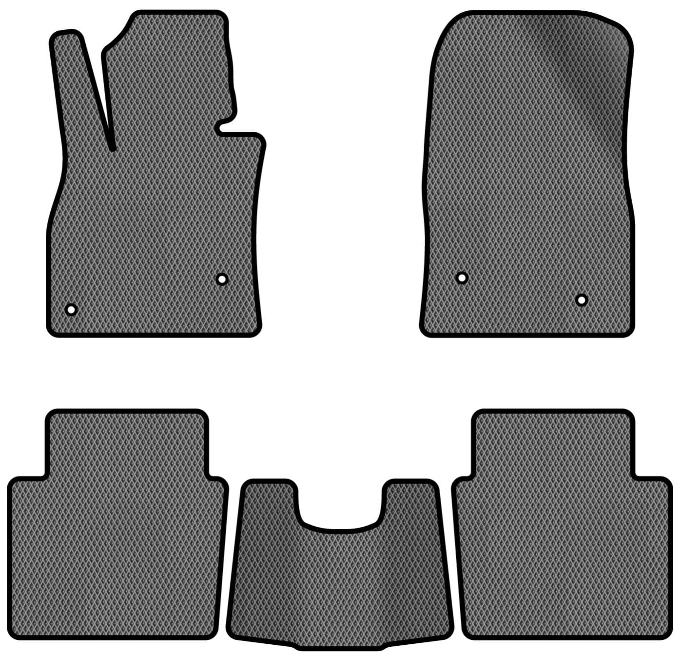 EVA коврики в салон авто EVAtech для 6 (GJ) Mazda 2012 3 поколение Sedan EU MZ32629CCC5VL4RGB