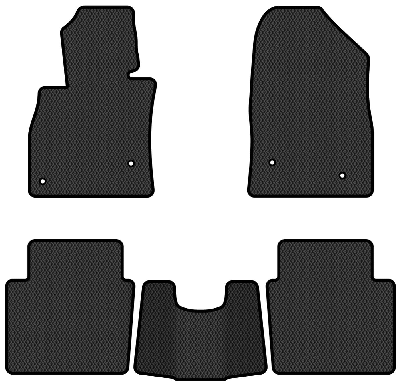 EVA коврики в салон авто EVAtech для 6 (GJ) Mazda 2012 3 поколение Sedan EU MZ32629CGC5VL4RBB