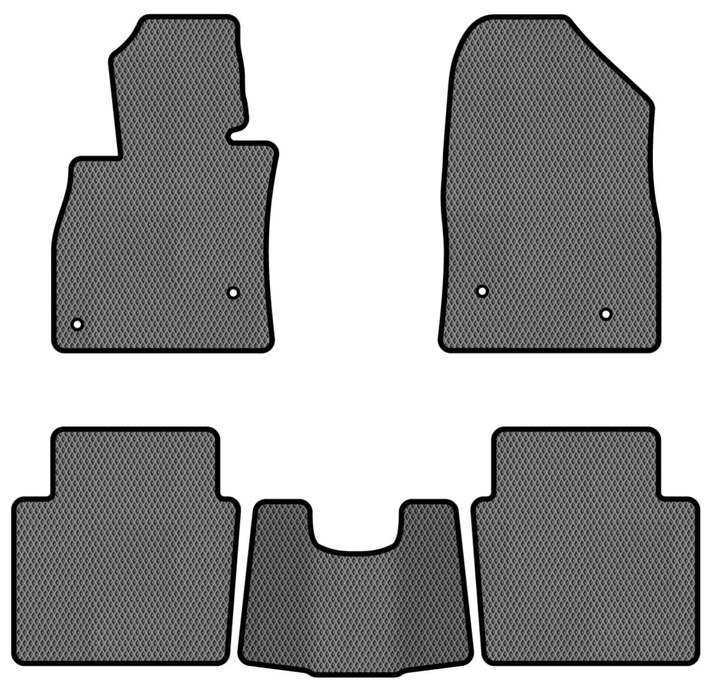 EVA килимки в салон авто EVAtech для 6 (GJ) Mazda 2012 3 покоління Sedan EU MZ32629CGC5VL4RGB