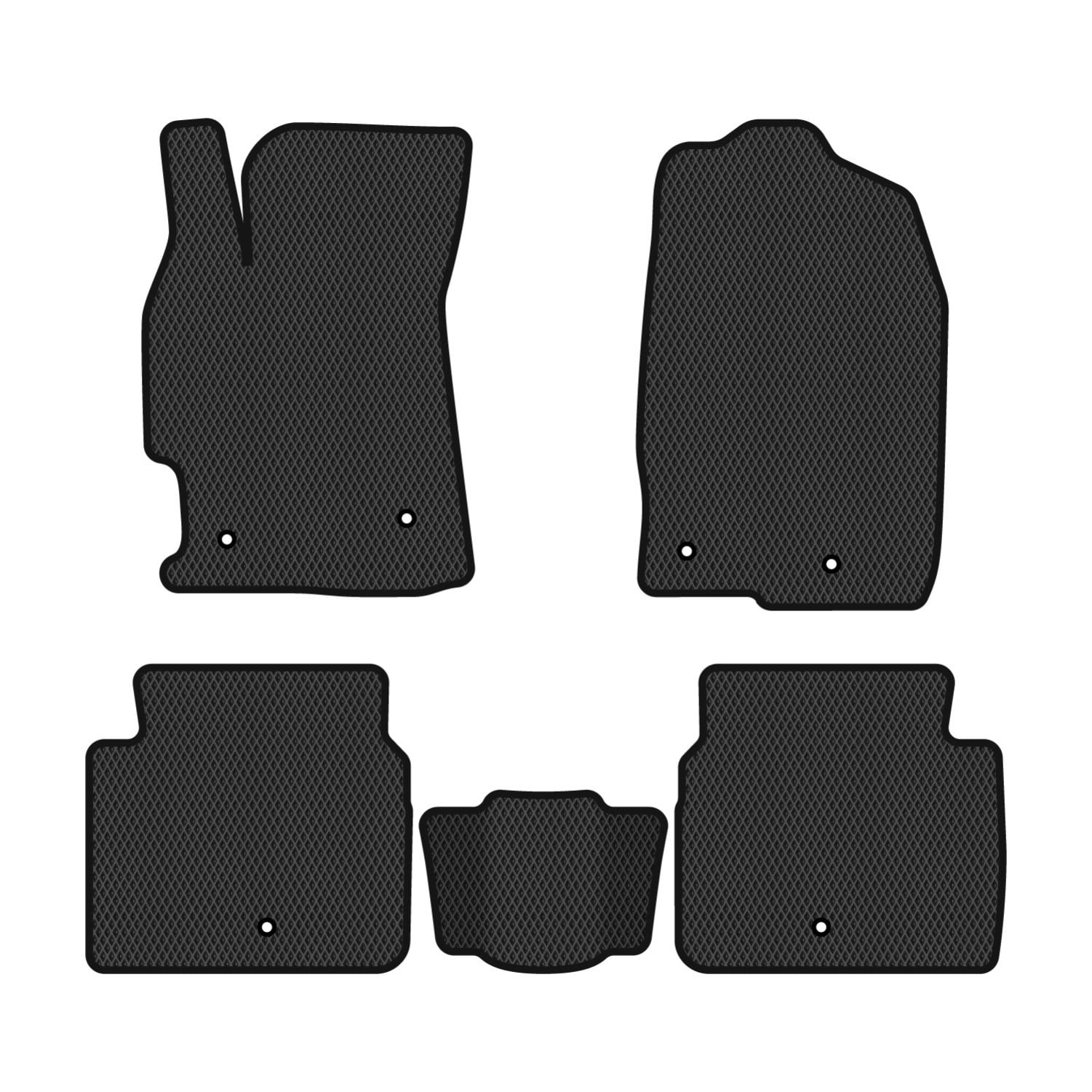 EVA килимки в салон авто EVAtech для 6 (GH) Mazda 2008-2012 2 покоління Sedan USA MZ33028C5VL6RBB