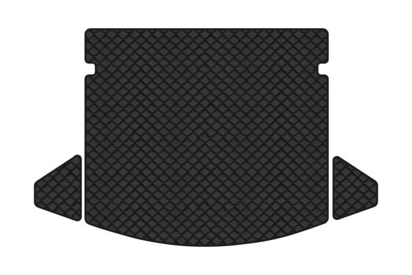 Килимок з екошкіри в багажник авто EVAtech ECO для CX-5 (KF) Restyling Mazda 2021 2 покоління SUV EU MZ33322BE3BBB