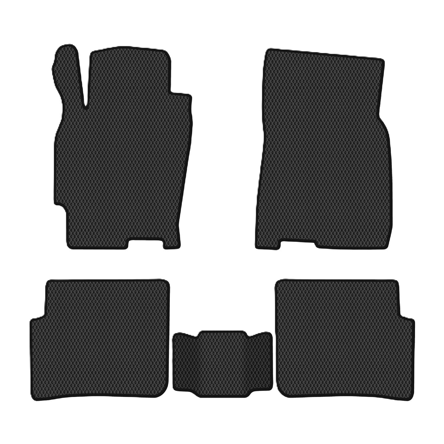 EVA коврики в салон авто EVAtech для 626 (GF) FWD Mazda 1997-2002 5 поколение Sedan EU MZ41737C5RBB