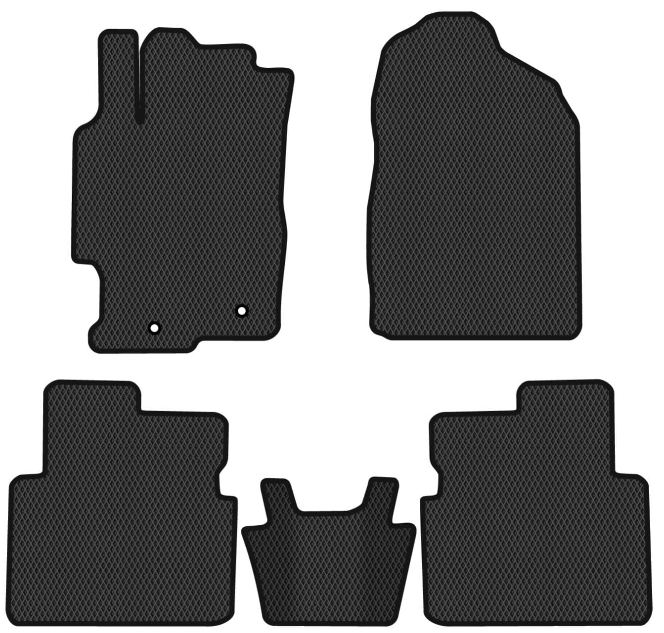 EVA коврики в салон авто EVAtech для 6 (GG) Restyling Mazda 2005-2008 1 поколение Sedan USA MZ52146CV5RBB