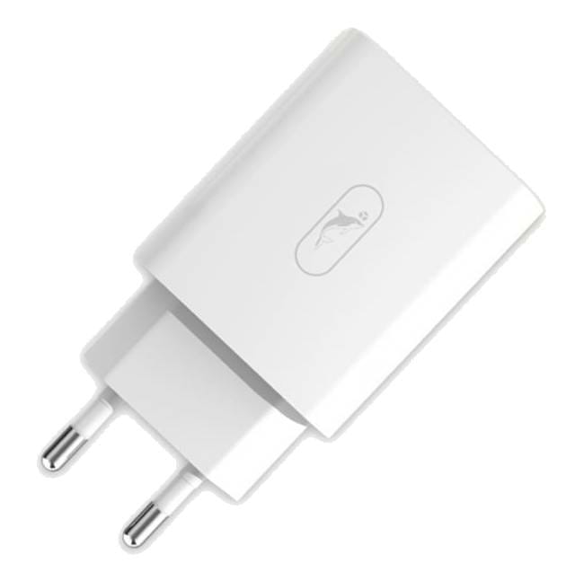 Сетевое зарядное устройство SkyDolphin SC35 QC3.0 (1USB, 5A) White (MZP-000115)