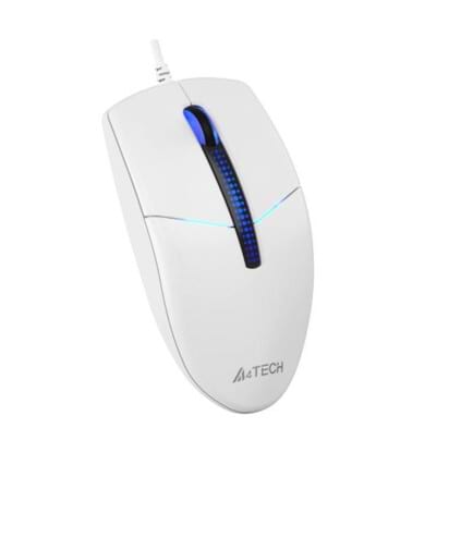 Фото - Уценка - Мышь проводная A4tech N-530 White