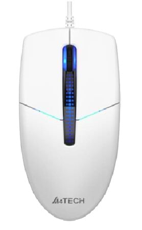 Миша дротова A4tech N-530 White - Фото 1